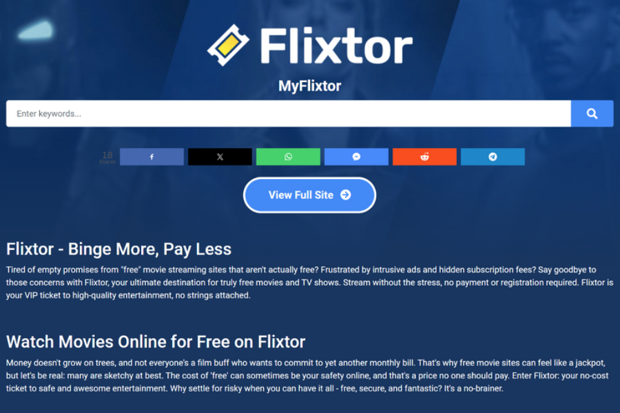 flixtor to